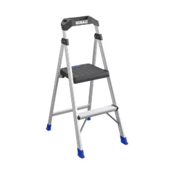 Kobalt Step Stools 2-Step 250-lb Capacity Aluminum Foldable Step Stool -Kobalt Sales Shop 17788434