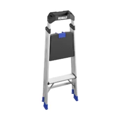 Kobalt Step Stools 2-Step 250-lb Capacity Aluminum Foldable Step Stool -Kobalt Sales Shop 17788436