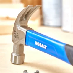 Kobalt Hammers 16-oz Smoothed Face Steel Head Fiberglass Claw Hammer 15 Kobalt Hammers 16-oz Smoothed Face Steel Head Fiberglass Claw Hammer -Kobalt Sales Shop 18386338