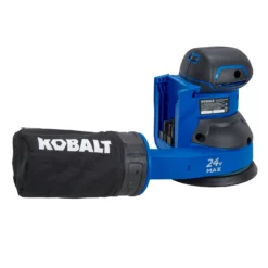 Kobalt Power Sanders Brushless 24-Volt Brushless Cordless Random Orbital Sander with Dust Management -Kobalt Sales Shop 40321874
