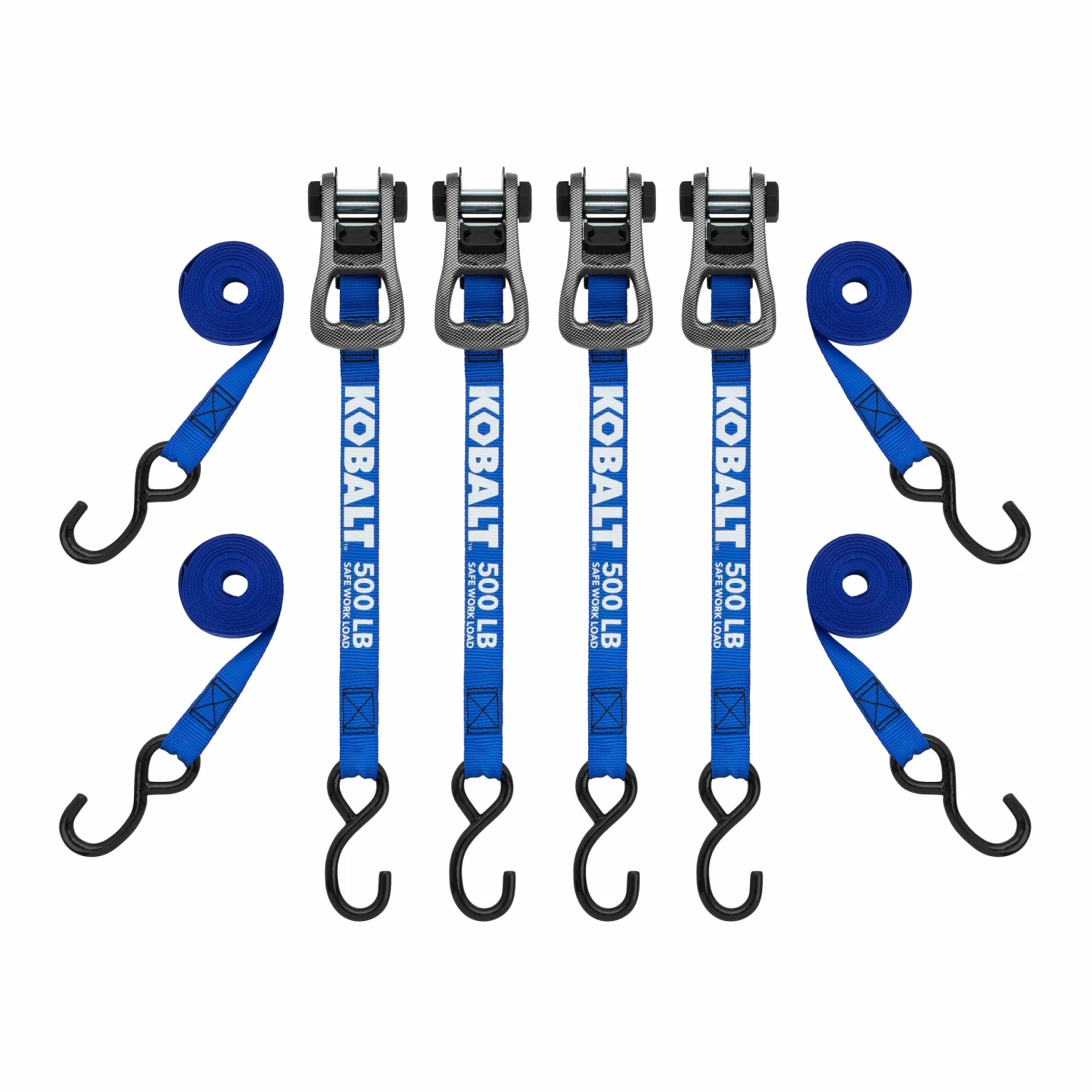 Kobalt Tie Downs 4-Pack x Tie Down Tie Down (500-lb Work Capacity) 4 Kobalt Tie Downs 4-Pack x Tie Down Tie Down (500-lb Work Capacity) - Image 4