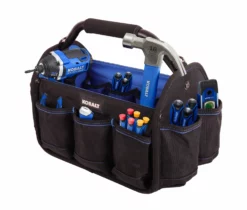 Kobalt Tool Bags Blue Black Polyester 15-in Tool Tote -Kobalt Sales Shop 40642741 scaled