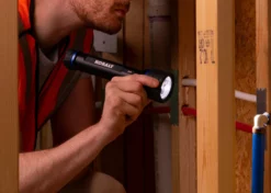 Kobalt Flashlights Virtually Indestructible Waterproof 600-Lumen LED Flashlight (Battery Included) -Kobalt Sales Shop 40778321 scaled