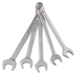 Kobalt Combination Wrenches & Sets 5-Piece Set 12-point Standard (SAE) Standard Combination Wrench Set