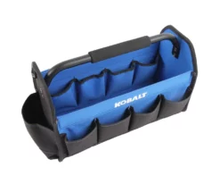 Kobalt Tool Bags Blue, Black Polyester 16-in -Kobalt Sales Shop 40948786