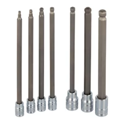Kobalt Driver Sockets & Sets 7-Piece 1/4-in; 3/8-in Drive Set Hex Bit Standard (SAE) Driver Socket Set
