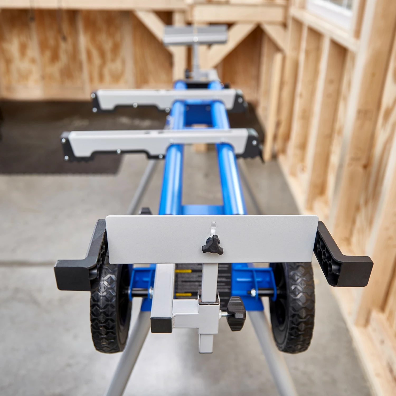 Kobalt Saw Stands Steel Adjustable Rolling Miter Saw Stand 3 Kobalt Saw Stands Steel Adjustable Rolling Miter Saw Stand - Image 3