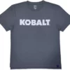 Kobalt Work Shirts Men's Medium Textured Cotton Short sleeve Graphic T-shirt Work Shirt