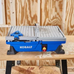 Kobalt Tile Saws 7-in 6-Amp Wet Tabletop Sliding Table Tile Saw -Kobalt Sales Shop 41973207