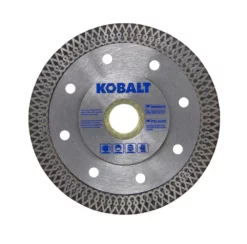 Kobalt Diamond Saw Blades 4-in Turbo Mesh Diamond Tile Saw Blade -Kobalt Sales Shop 42129196