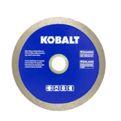 Kobalt Diamond Saw Blades 4-in Glass Tile Diamond Blade -Kobalt Sales Shop 42129197