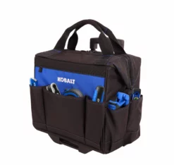 Kobalt Tool Bags Blue Black Polyester 14-in Rolling Tool Bag -Kobalt Sales Shop 42143578 scaled