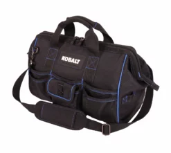 Kobalt Tool Bags Blue Black Polyester 16-in Zippered Cargo Bag -Kobalt Sales Shop 42143875 scaled