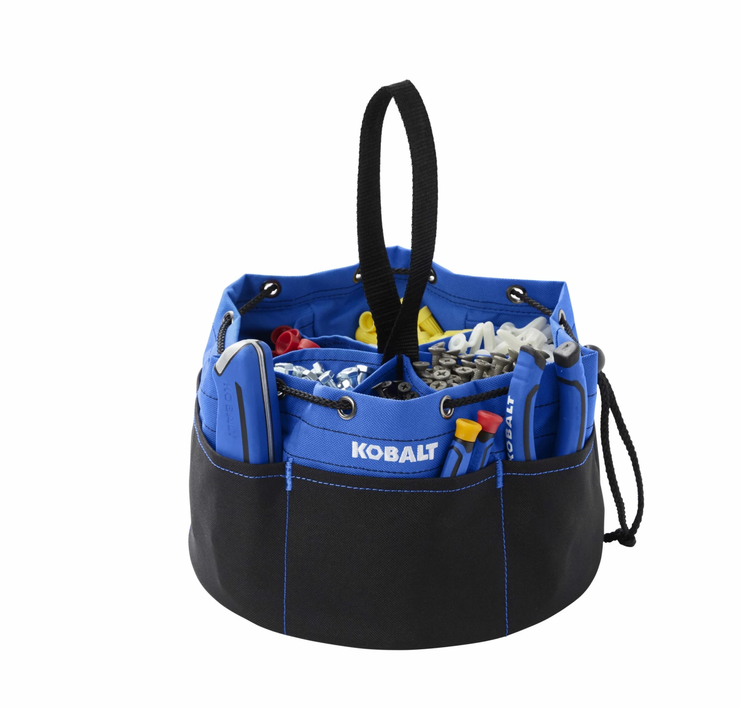 Kobalt Tool Bags Blue Black Polyester 10-in Accessory Tool Bag 2 Kobalt Tool Bags Blue Black Polyester 10-in Accessory Tool Bag - Image 2
