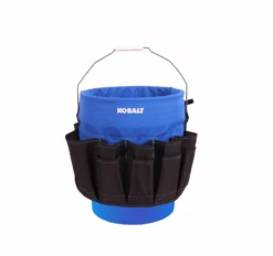 Kobalt Tool Bags Blue Black Polyester 12-in 5-Gallon Bucket Organizer 6 Kobalt Tool Bags Blue Black Polyester 12-in 5-Gallon Bucket Organizer -Kobalt Sales Shop 42144072 scaled