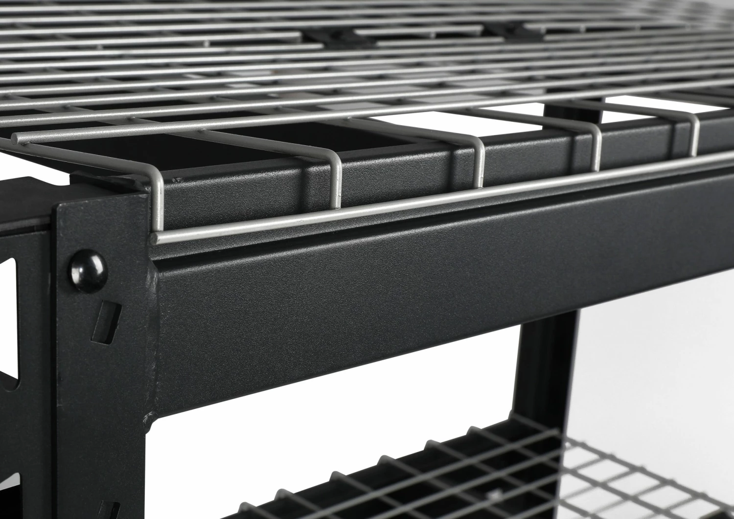 Kobalt Freestanding Shelving Units 77-in W x 24-in D x 72-in H 4-Tier Heavy Duty Steel Utility 4 Kobalt Freestanding Shelving Units 77-in W x 24-in D x 72-in H 4-Tier Heavy Duty Steel Utility - Image 4