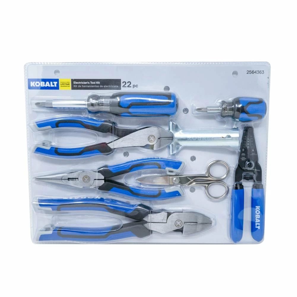 Kobalt Wire Strippers, Crimpers & Cutters Electrician's Tool Kit 7 Kobalt Wire Strippers, Crimpers & Cutters Electrician's Tool Kit - Image 7