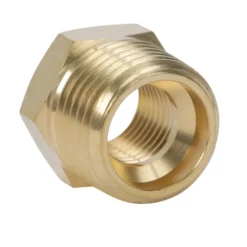 Kobalt Air Compressor Fittings NPT Brass Bushing Adapter 1/2-in (M) x 1/4-in (F) 8 Kobalt Air Compressor Fittings NPT Brass Bushing Adapter 1/2-in (M) x 1/4-in (F) -Kobalt Sales Shop 42208550