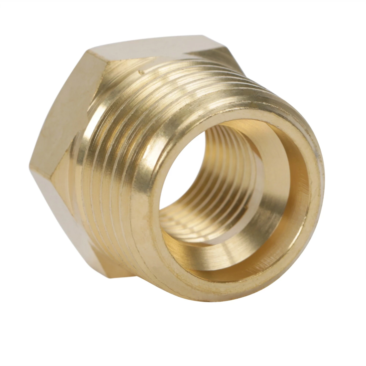 Kobalt Air Compressor Fittings NPT Brass Bushing Adapter 1/2-in (M) x 1/4-in (F) 3 Kobalt Air Compressor Fittings NPT Brass Bushing Adapter 1/2-in (M) x 1/4-in (F) - Image 3