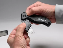 Kobalt Utility Knives Speed Release 10-Blade Folding Utility Knife with On Tool Blade Storage -Kobalt Sales Shop 42245122