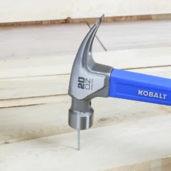 Kobalt Hammers 20-oz Smooth Face Steel Head Fiberglass Claw Hammer -Kobalt Sales Shop 42367953 scaled