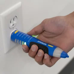 Kobalt Test Meters 250 Amp 1000-Volt Analog Voltage/Continuity Tester Voltage Meter -Kobalt Sales Shop 42372989