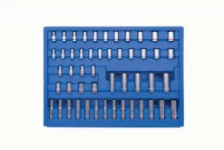 Kobalt Mechanics Tool Sets 250-Piece Standard (SAE) and Metric Combination Polished Chrome Mechanics Tool Set (1/4-in; 3/8-in) -Kobalt Sales Shop 42394140 scaled