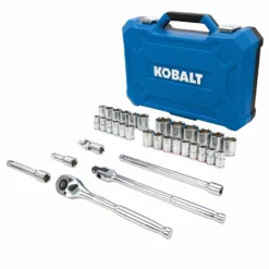 Kobalt Mechanics Tool Sets 33-Piece Standard (SAE) and Metric Combination Polished Chrome Mechanics Tool Set (1/2-in;) 10 Kobalt Mechanics Tool Sets 33-Piece Standard (SAE) and Metric Combination Polished Chrome Mechanics Tool Set (1/2-in;) -Kobalt Sales Shop 42488294 scaled