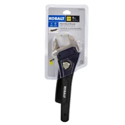 Kobalt Adjustable Wrenches Rapid adjust 8-in Steel and Plastic Adjustable Wrench 10 Kobalt Adjustable Wrenches Rapid adjust 8-in Steel and Plastic Adjustable Wrench -Kobalt Sales Shop 42581322