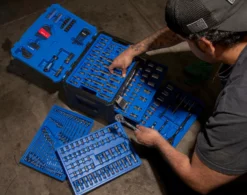 Kobalt Mechanics Tool Sets 250-Piece Standard (SAE) and Metric Combination Polished Chrome Mechanics Tool Set (1/4-in; 3/8-in) -Kobalt Sales Shop 42702396 scaled