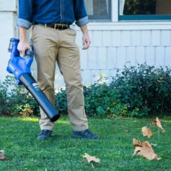 Kobalt Cordless Electric Leaf Blowers 24-volt 500-CFM Brushless Handheld Cordless Electric Leaf Blower 4 Ah (Battery & Charger Included) 17 Kobalt Cordless Electric Leaf Blowers 24-volt 500-CFM Brushless Handheld Cordless Electric Leaf Blower 4 Ah (Battery & Charger Included) -Kobalt Sales Shop 42705514