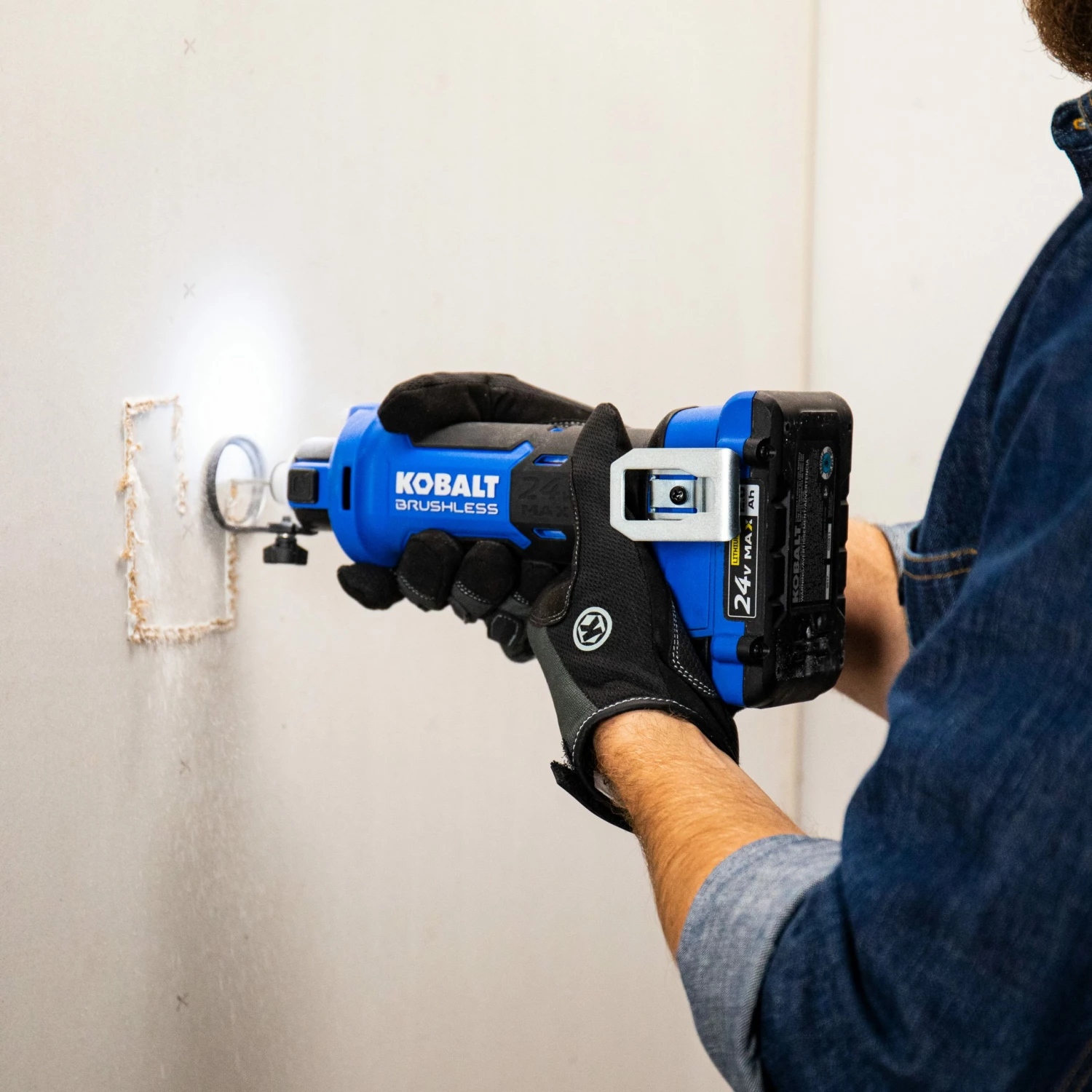 Kobalt Power Tool Combo Kits 3-Tool 24-Volt Max Brushless Power Tool Combo Kit Case (1-Battery Included and Charger Included) 10 Kobalt Power Tool Combo Kits 3-Tool 24-Volt Max Brushless Power Tool Combo Kit Case (1-Battery Included and Charger Included) - Image 10