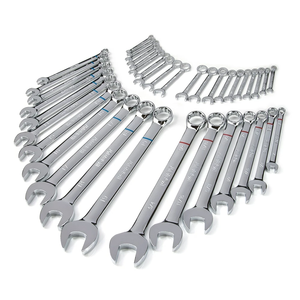 Kobalt Mechanics Tool Sets 300-Piece Standard (SAE) and Metric Combination Polished Chrome Mechanics Tool Set (1/4-in; 3/8-in) 11 Kobalt Mechanics Tool Sets 300-Piece Standard (SAE) and Metric Combination Polished Chrome Mechanics Tool Set (1/4-in; 3/8-in) - Image 11