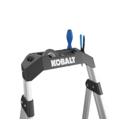 Kobalt Step Stools 2-Step 250-lb Capacity Aluminum Foldable Step Stool -Kobalt Sales Shop 43350867