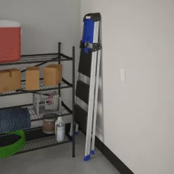 Kobalt Step Stools 3-Step 250-lb Capacity Gray Aluminum Foldable Step Stool -Kobalt Sales Shop 43410327