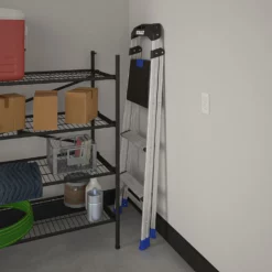 Kobalt Step Stools 3-Step 250-lb Capacity Aluminum Foldable Step Stool 17 Kobalt Step Stools 3-Step 250-lb Capacity Aluminum Foldable Step Stool -Kobalt Sales Shop 43410331