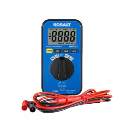 Kobalt Test Meters 0.2 Amp 600V Digital Multimeter (Battery Included) -Kobalt Sales Shop 43489078