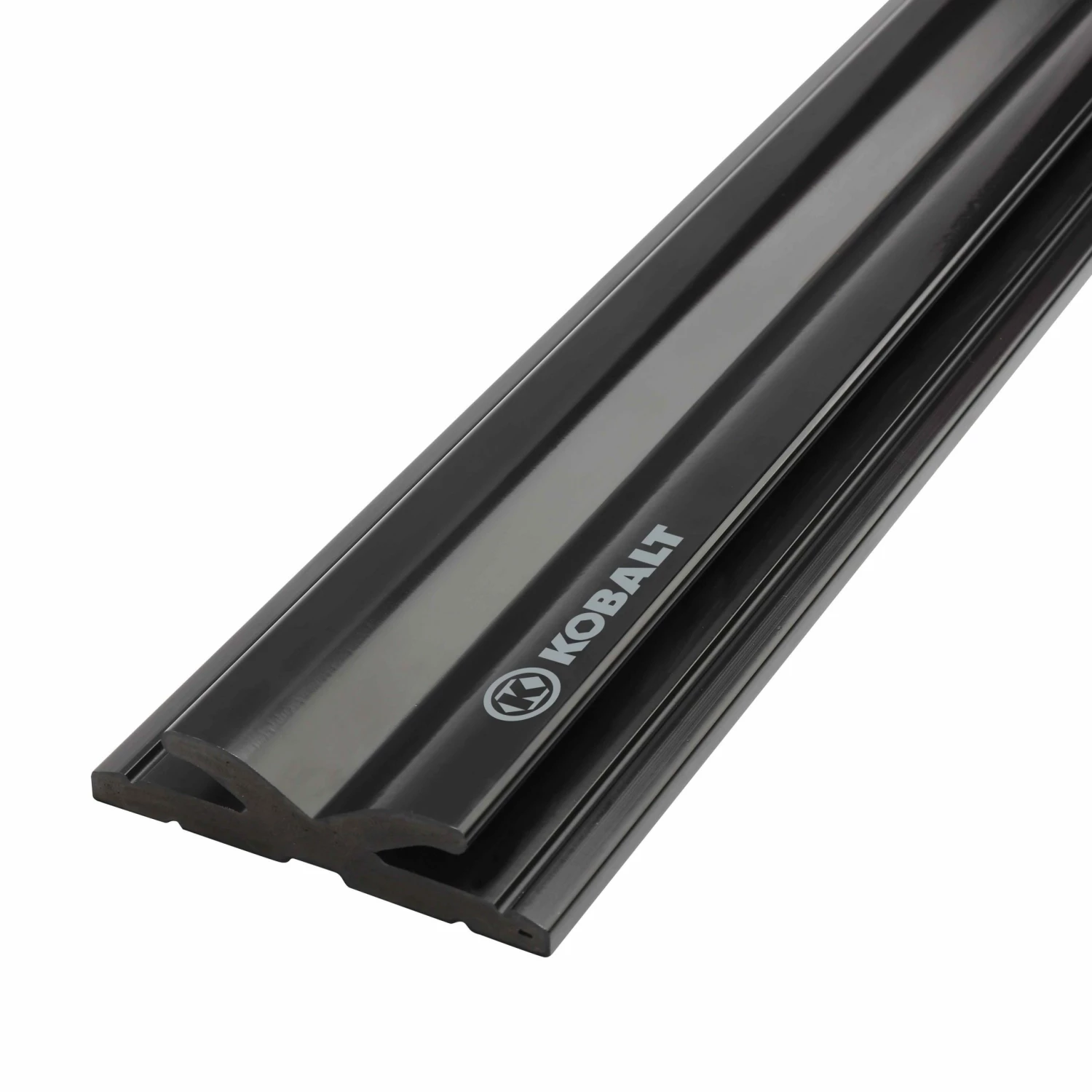 Kobalt Slatwall & Rail Storage Systems 32-in Black Plastic Multipurpose Storage Rail 1 Kobalt Slatwall & Rail Storage Systems 32-in Black Plastic Multipurpose Storage Rail