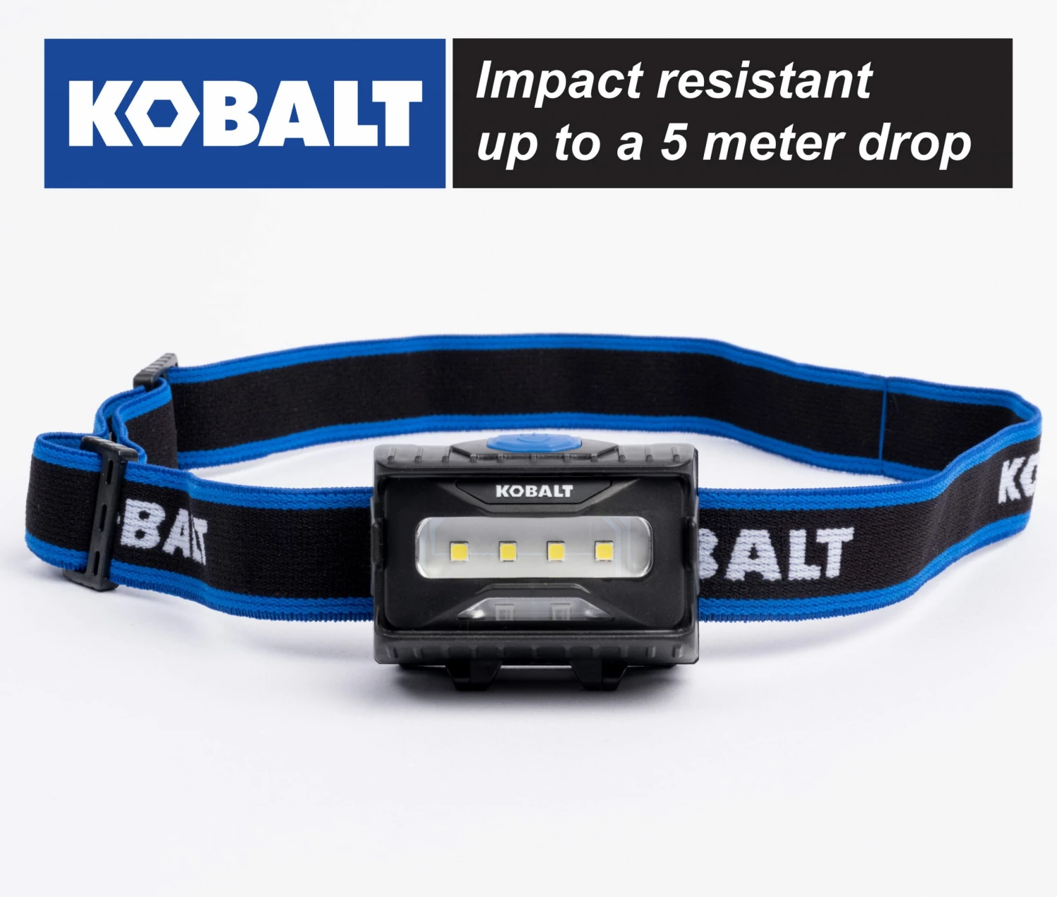 Kobalt Headlamps 450-Lumen LED Headlamp (Battery Included) 1 Kobalt Headlamps 450-Lumen LED Headlamp (Battery Included)