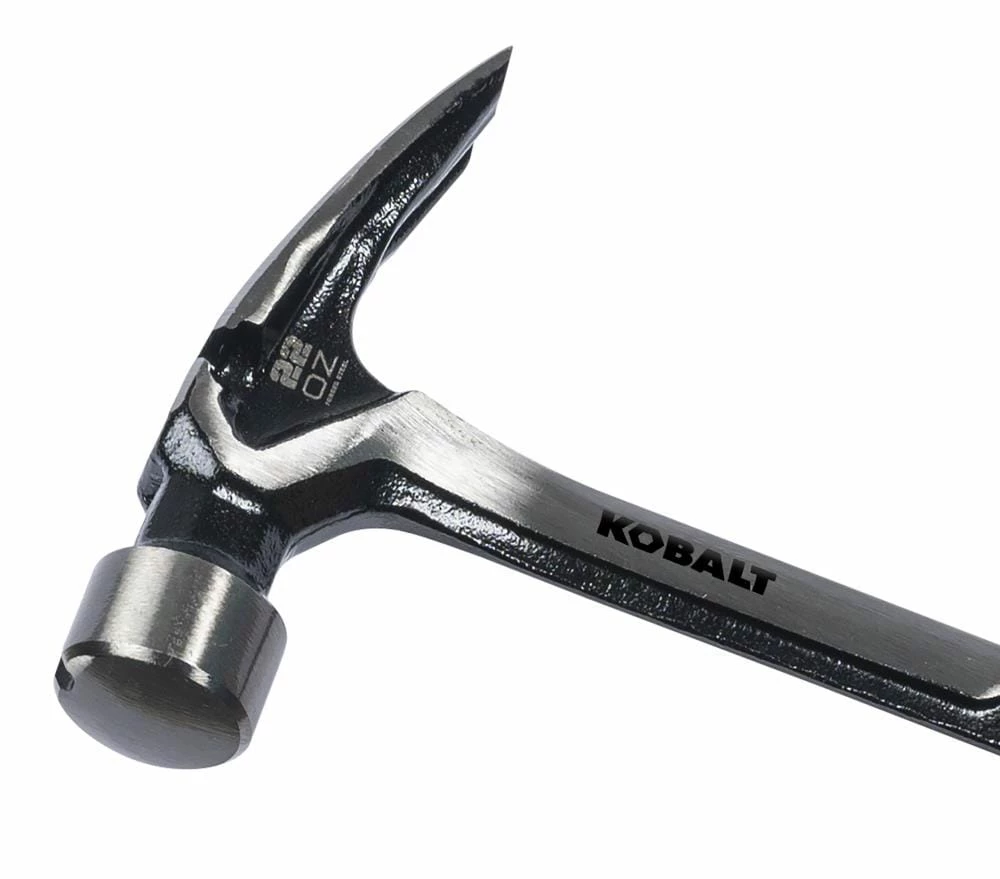 Kobalt Hammers 22-oz Smooth Face Steel Head Steel Claw Hammer 4 Kobalt Hammers 22-oz Smooth Face Steel Head Steel Claw Hammer - Image 4