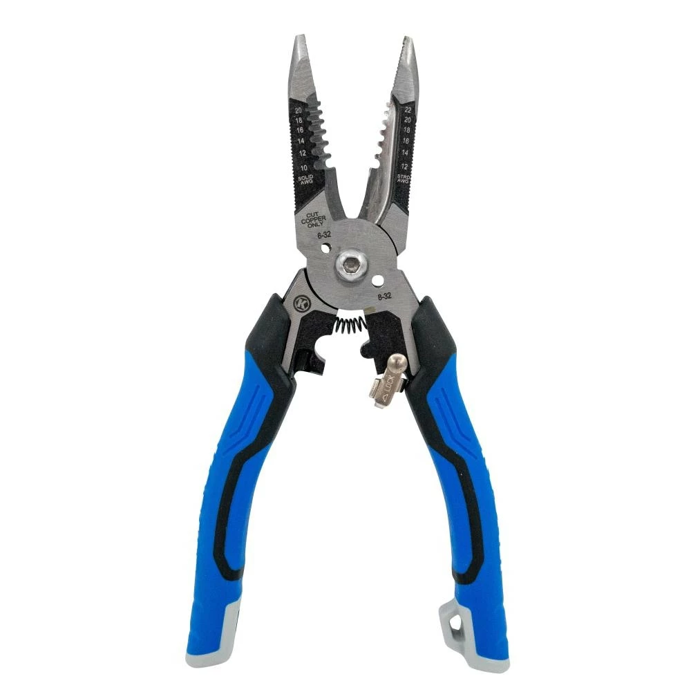 Kobalt 9.3-in Electrical Long Nose Pliers with Wire Cutter 1 Kobalt 9.3-in Electrical Long Nose Pliers with Wire Cutter