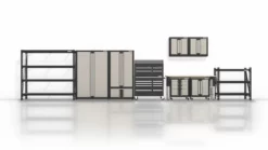 Kobalt Freestanding Shelving Units 48-in W x 24-in D x 47-in H 3-Tier Heavy Duty Steel Utility -Kobalt Sales Shop 44266089 scaled