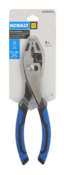Kobalt 8-in Slip Joint Pliers with Wire Cutter -Kobalt Sales Shop 44351886