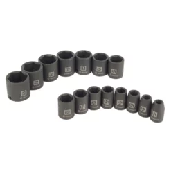 Kobalt Impact Sockets & Impact Socket Sets 15-Piece Standard (SAE) 1/2-in Drive 6-Point Impact Socket Set 9 Kobalt Impact Sockets & Impact Socket Sets 15-Piece Standard (SAE) 1/2-in Drive 6-Point Impact Socket Set -Kobalt Sales Shop 44418170