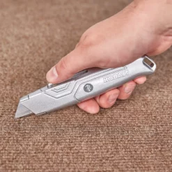 Kobalt Utility Knives Kobalt 2pk retractable utility knife 18mm 6-Blade Retractable Utility Knife with On Tool Blade Storage -Kobalt Sales Shop 44458454