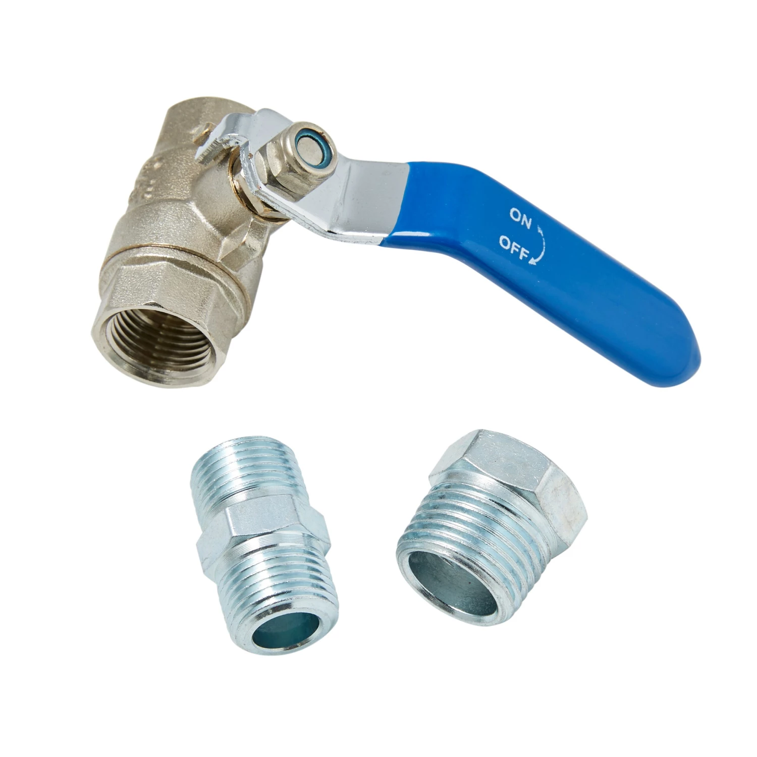 Kobalt Air Compressor Accessories NPT Shut Off Kit with 1/2-in Port-3/8-in 2 Kobalt Air Compressor Accessories NPT Shut Off Kit with 1/2-in Port-3/8-in - Image 2