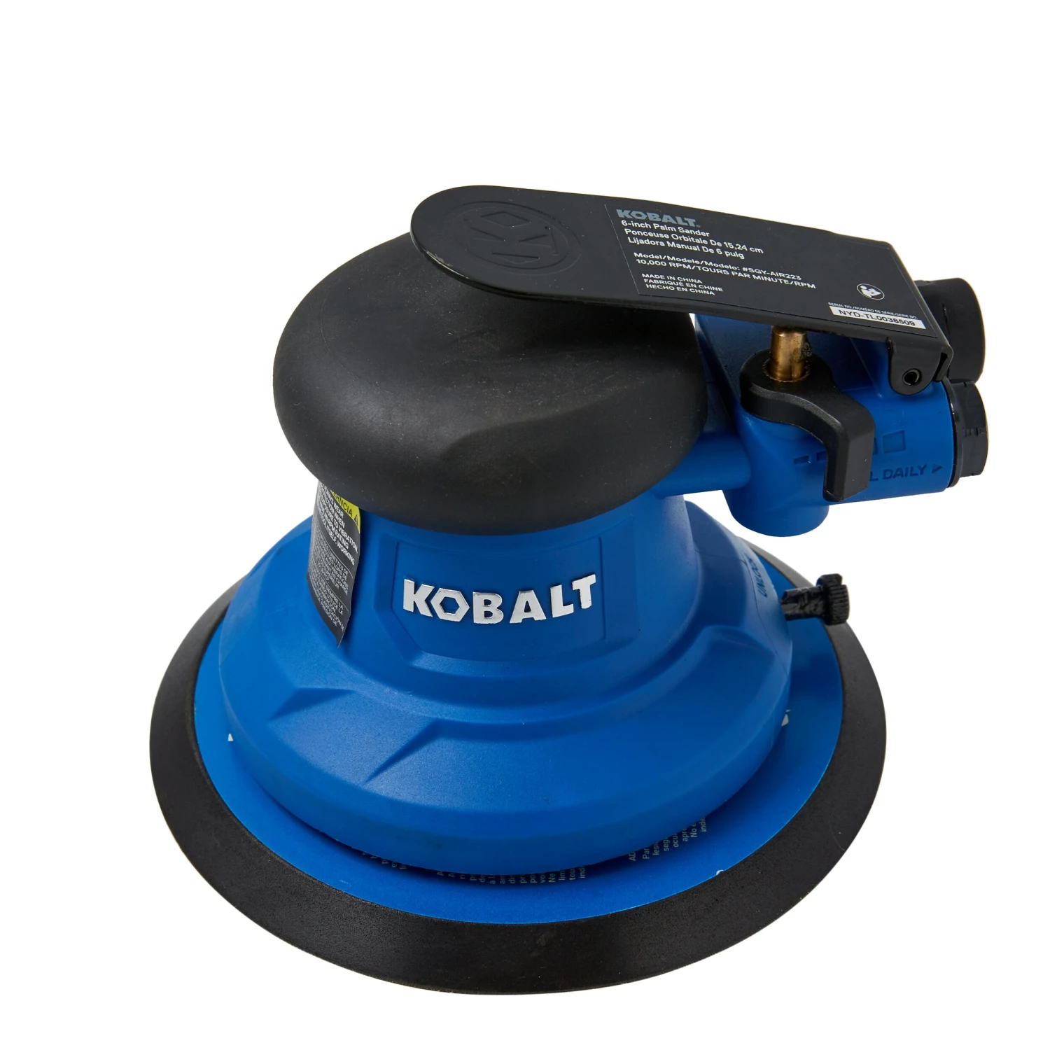 Kobalt Air Sanders 6-in Palm Air Sander 2 Kobalt Air Sanders 6-in Palm Air Sander - Image 2