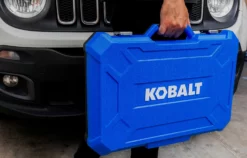 Kobalt Mechanics Tool Sets 309-Piece Standard (SAE) and Metric Combination Polished Chrome Mechanics Tool Set (1/4-in; 3/8-in) -Kobalt Sales Shop 45006289 scaled