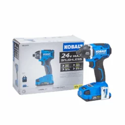 Kobalt Impact Drivers 24-volt Max Variable Speed Brushless Cordless Impact Driver (1-Battery Included) -Kobalt Sales Shop 45231353