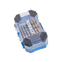 Kobalt Twist Drill Bits 21-Piece Assorted x Set Titanium Twist Drill Bit Set 5 Kobalt Twist Drill Bits 21-Piece Assorted x Set Titanium Twist Drill Bit Set -Kobalt Sales Shop 45347513